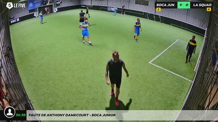 Faute de anthony damecourt - BOCA JUNIOR