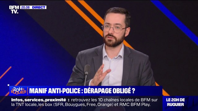 Voiture de police attaquée à Paris: Ce n'était pas une manifestation anti-police, c'était une manifestation pour la justice , affirme David Guiraud (LFI)