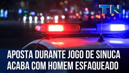 Aposta durante jogo de sinuca acaba com homem esfaqueado na Grande Vitória