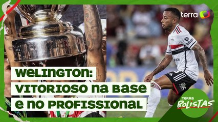"A história continua, da base para o profissional", diz Welington do São Paulo