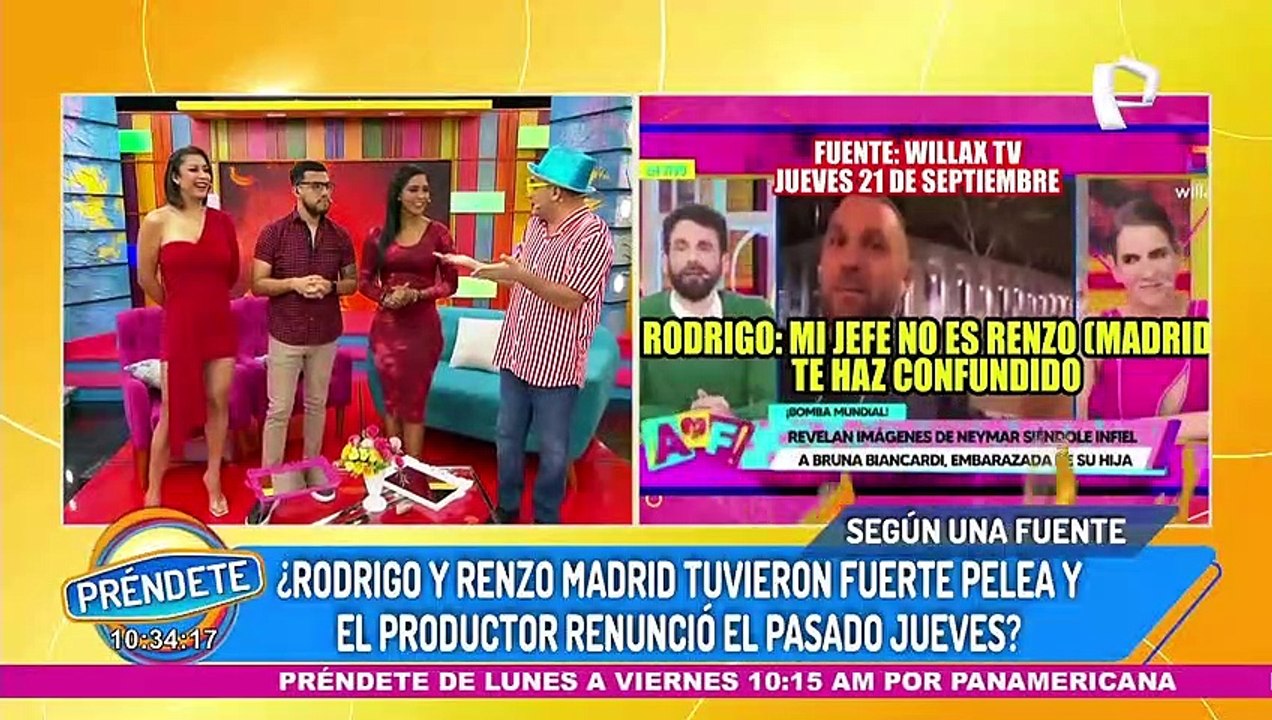 Turbulencias en ‘Amor y fuego’: ¿productor habría renunciado al programa por problemas con Rodrigo Gonzáles?