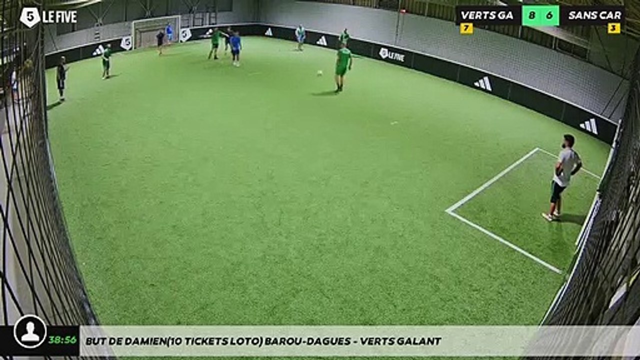 But de Damien(10 tickets LOTO) Barou-dagues - VERTS GALANT
