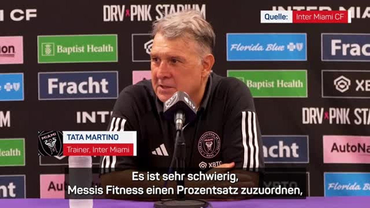 Martino über messis fitness: "von tag zu tag"