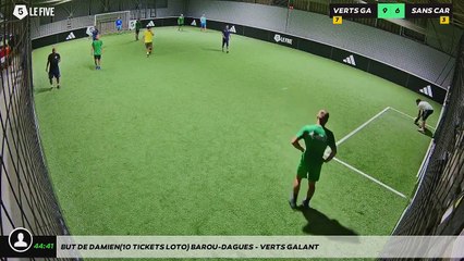 But de Damien(10 tickets LOTO) Barou-dagues - VERTS GALANT