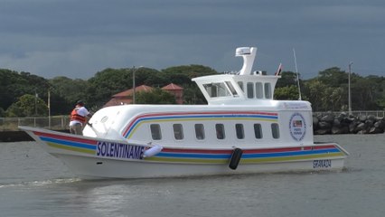 Estrenan transbordador en la ruta Isla de Ometepe-San Jorge