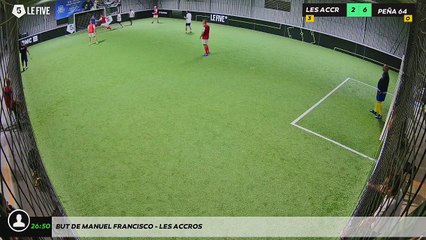 But de Manuel Francisco - LES ACCROS