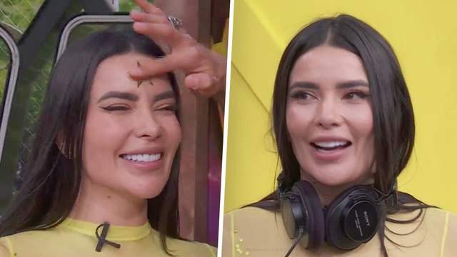 Dania Méndez recibió su patadita de la suerte al unirse a Las Estrellas Bailan en Hoy