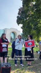 Manifestation contre les délais judiciaires