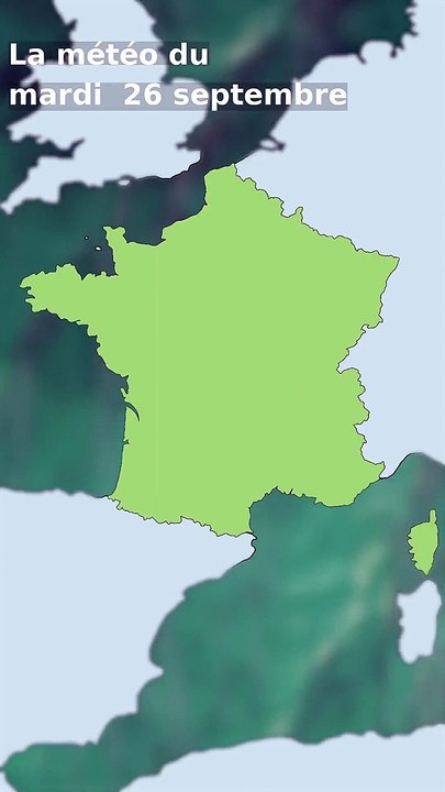 La météo du  mardi  26 septembre 2023 #météo #weather #daily #france  #lille #calais #amiens #cherbourg #rouen #reims #metz #paris #Strasbourg #brest #rennes #lemans #auxerre #chaumont #belfort #nantes #tours #bourges #chalonsurSaone #larochelle #limoges