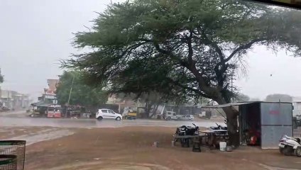 मूसलाधार बारिश ने बढ़ाई किसानों की चिंता