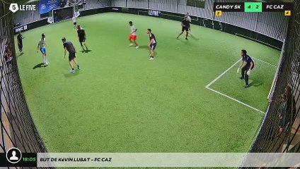 But de Kévin Lubat - FC CAZ
