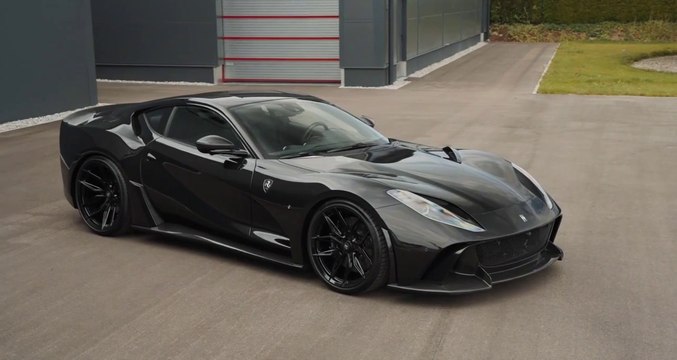 Received 828 HP Tune and Wide Body Kit from Novitec, Ferrari 812 Superfast N-Largo S By Novitec