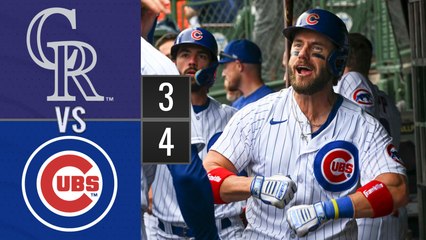 Resumen Rockies de Colorado vs Cachorros de Chicago / MLB 24-09-2023