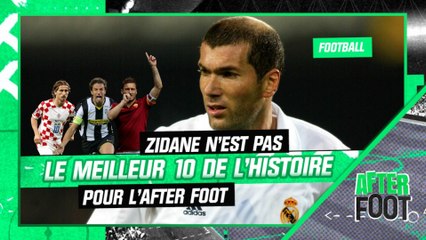 Football : Zidane n'est pas le meilleur 10 de l'histoire pour l'After Foot