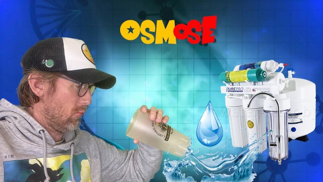 L'OSMOSE INVERSE: On peut créer de l'eau douce avec?
