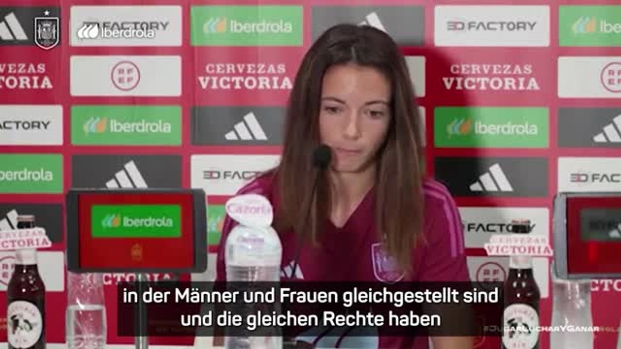 Bonmatí: 'Wollen gleichberechtigte Gesellschaft'