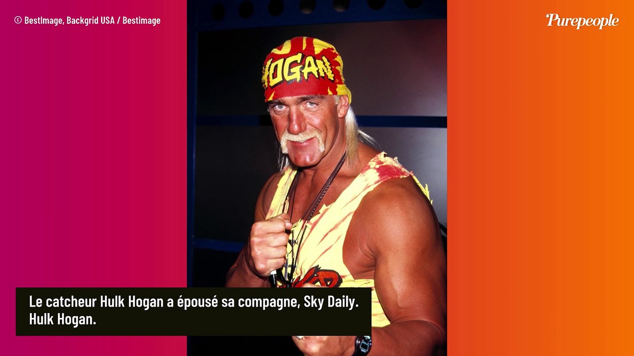 VIDEO Hulk Hogan a épousé sa jeune compagne : découvrez la tenue improbable du catcheur pour célébrer son amour !