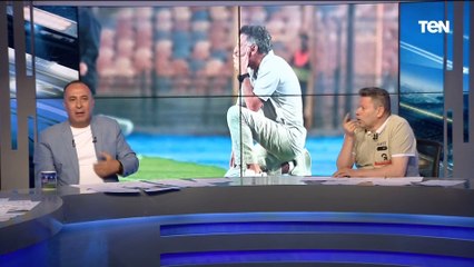 "بيلعب بطريقة أم الخلول".. تعليق رضا عبد العال وعصام مرعي على لقطة بكاء أوسوريو خلال لقاء المقاولون