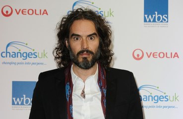 Russell Brand returns to rant about freedom of speech and alleged conspiracies against him