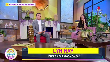 PRIMERAS declaraciones de Lyn May tras CAÍDA bailando en Monterrey