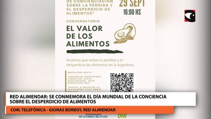 Red Alimendar Se Conmemora El Día Mundial De La Conciencia Sobre El Desperdicio De Alimentos_1