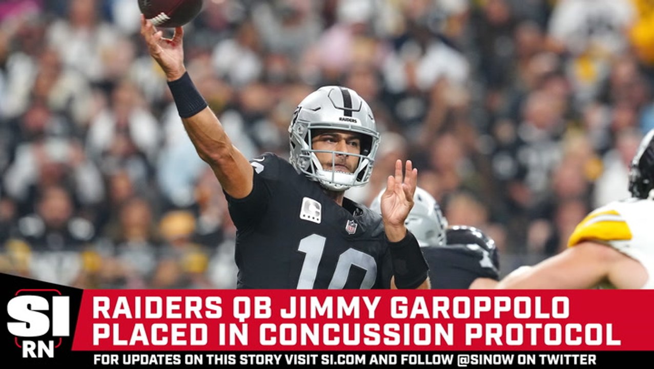 Raiders QB Jimmy Garoppolo Placed In Concussion Protocol After Loss To ...