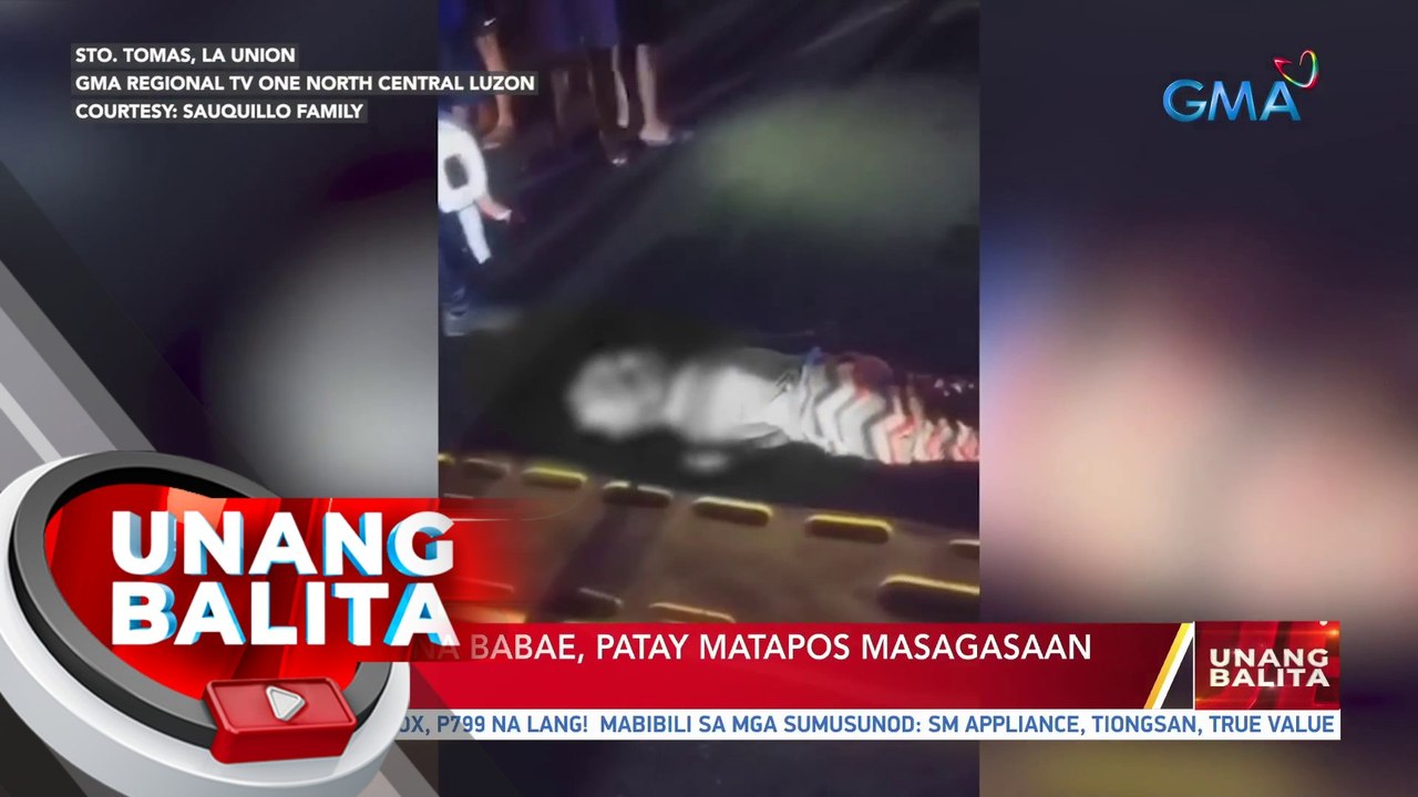 82-anyos na babae, patay matapos masagasaan ng truck | UB