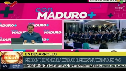 Ptde. Maduro: "Estamos empeñados en construir una economía diversificada"