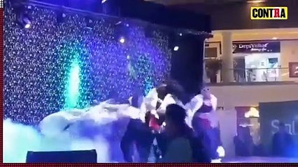Escenografía CAE sobre bailarines en Colombia, Bogotá.