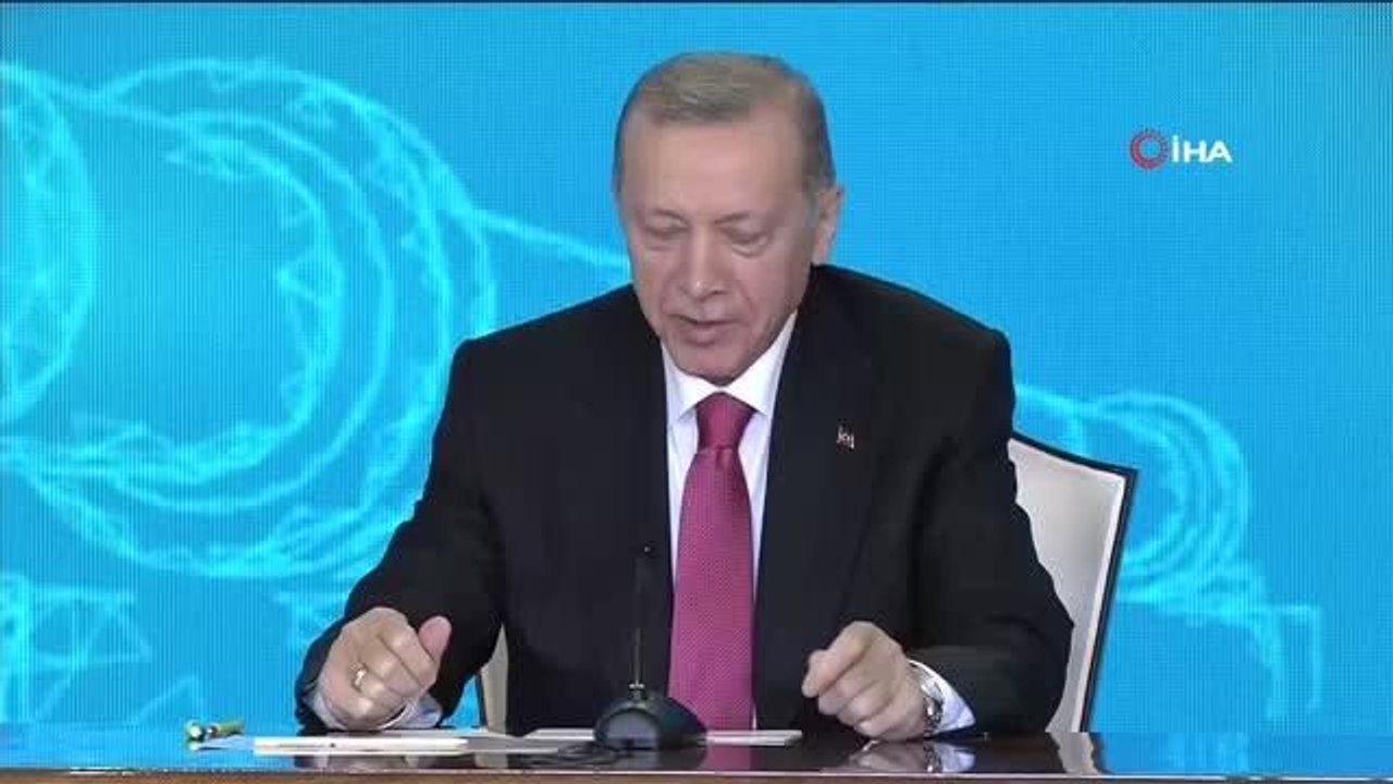 Cumhurbaşkanı Erdoğan: "Ermenistan'ın kendisine uzatılan barış elini tutması ve artık samimi adımlar atmasını bekliyoruz"