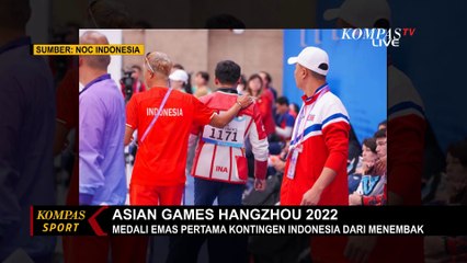 Sejarah Baru di Asian Games 2022! Medali Emas Pertama Kontingen Indonesia dari Cabor Menembak!