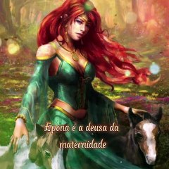 Epona a Deusa da Abundância na Mitologia Celta.