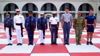 A Citadel cadet breaks down the 8 uniforms he wears at the military academy