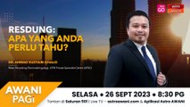 AWANI Pagi: Resdung - Apa yang anda perlu tahu?