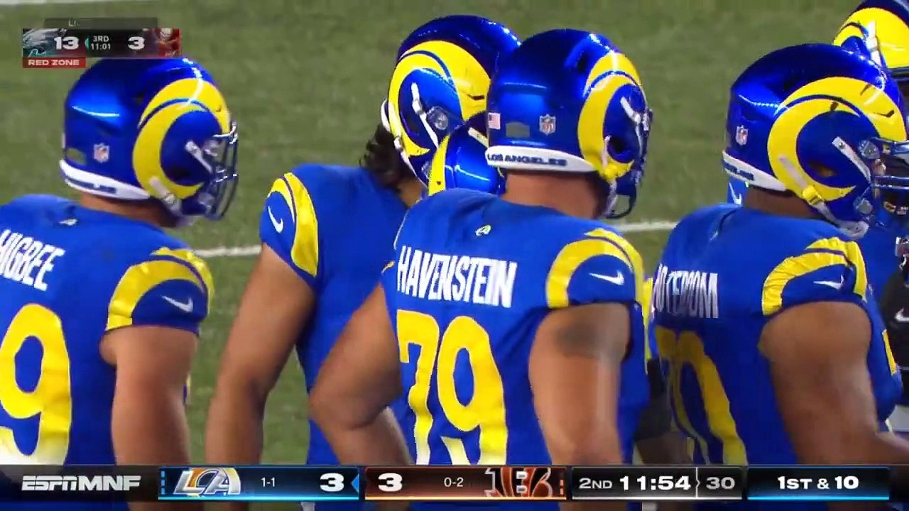 Los Angeles Rams vs Cincinnati Bengals Full Highlights 2nd QTR _ Sep 25