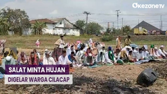 Kemarau Panjang, Ratusan Warga Cilacap Gelar Salat Istisqa di Tengah Sawah Thumb: Salat Minta Hujan Digelar Warga Cilacap