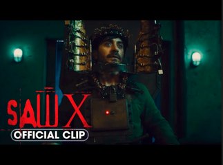 SAW X (2023) | Official Clip 'Mateo’s Trap' | Synnøve Macody Lund, Octavio Hinojosa, Renata Vaca