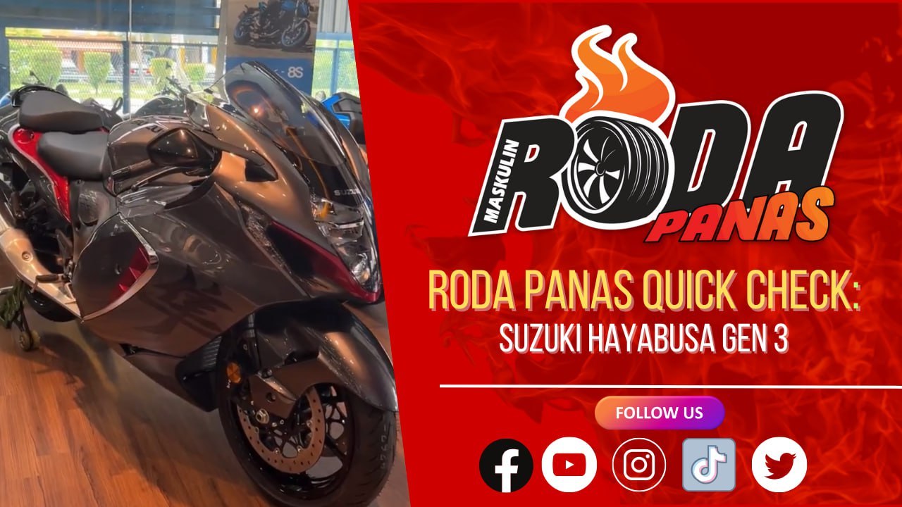RODA PANAS QUICK CHECK SUZUKI HAYABUSA GEN 3