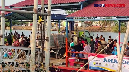 Warga Gresik Buat Kapal Penyeberangan dan Dermaga Seharga Rp1 Miliar