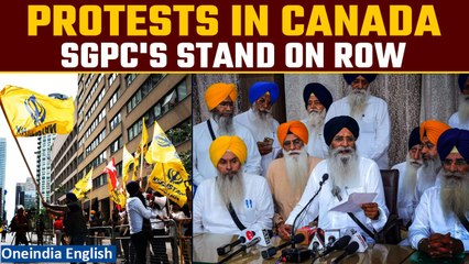 Télécharger la video: SGPC Passes Special Resolution on India-Canada Issue| Protests in Canada| Oneindia News