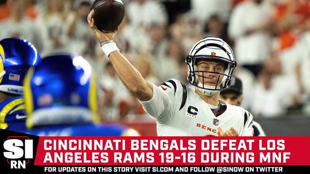 Bengals Score First Win Over Rams - video Dailymotion