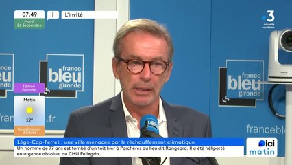 Philippe de Gonneville, maire de Lège-Cap-Ferret