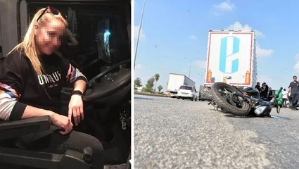 20 yaşındaki genç motosikletiyle tırın altında can verdi! Aracı kullanan kadın gözaltında