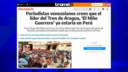 Ciudadano asegura ser confundido con 'Niño Guerrero', líder del Tren de Aragua: "No lo conozco"