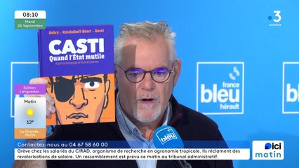 Aurel, dessinateur et auteur d'une B.D sur l'affaire Casti