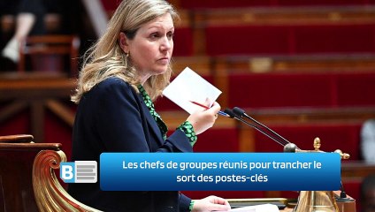 Les chefs de groupes réunis pour trancher le sort des postes-clés