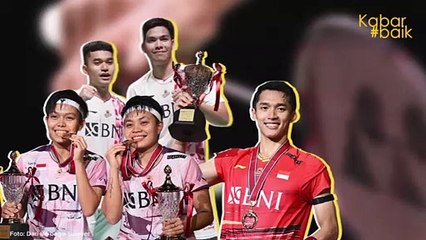 TIM BULU TANGKIS INDONESIA SUKSES RAIH JUARA UMUM HONGKONG OPEN 2023