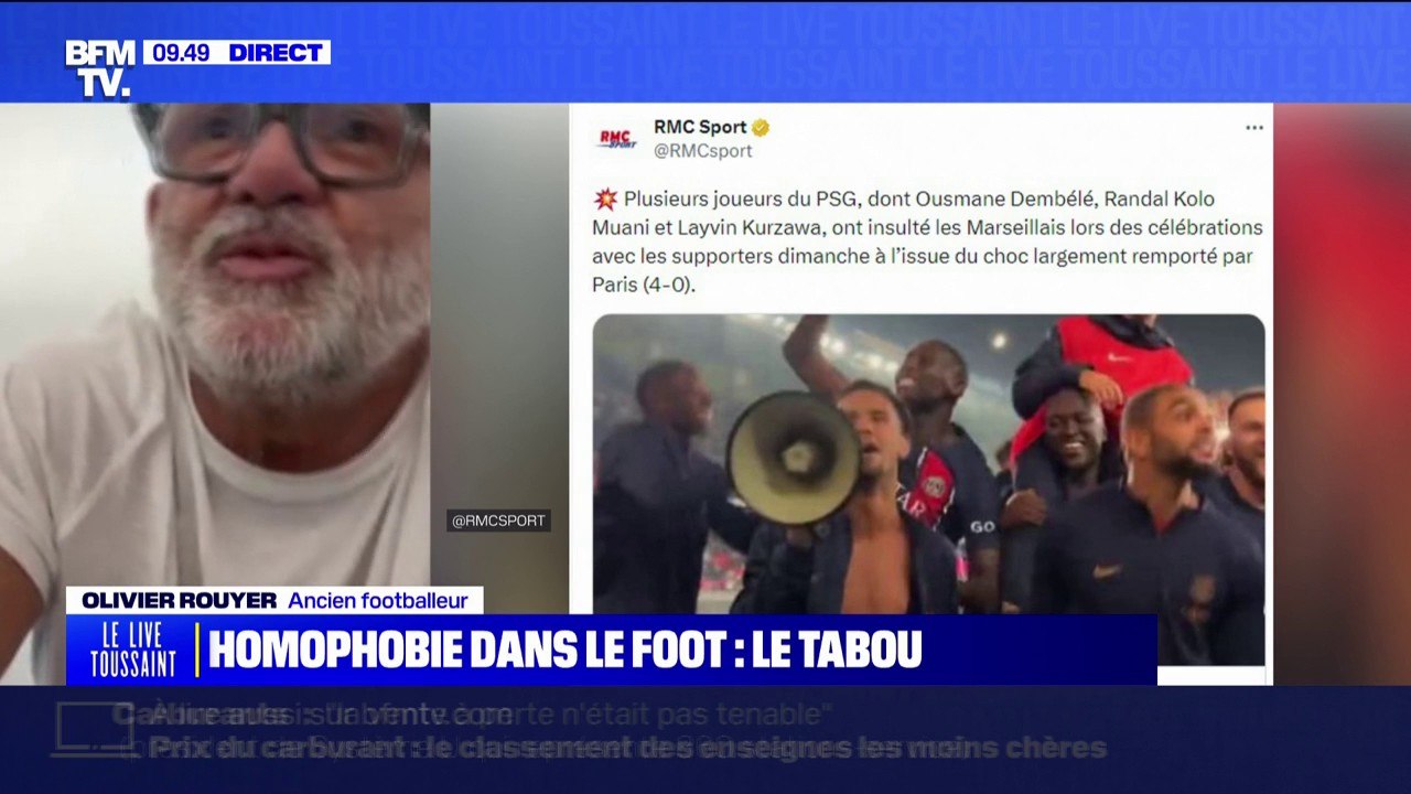Chants homophobes dans les matchs de foot: Olivier Rouyer propose "la suppression des points voire le match perdu"