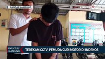 Pencuri Motor di Indekos Terekam CCTV, Diduga Lintas Kabupaten