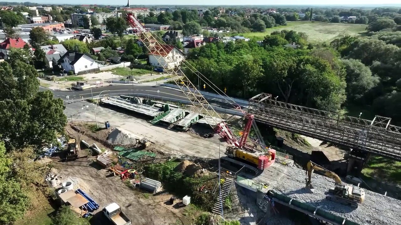 Gazeta Lubuska. Kostrzyn nad Odrą. Rozbiórka mostu nad Wartą